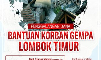 Penggalangan Dana Bantuan Korban Gempa Lombok