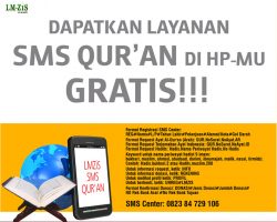 Program Baru dari SMS Center LMZIS Alkahfi Batam